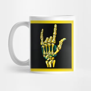 Skeleton Hand Mug